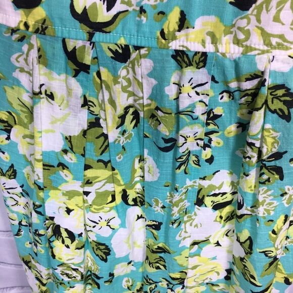 Maurices Floral Print Cotton Sun Dress-Size 3/4 - Picture 4 of 7